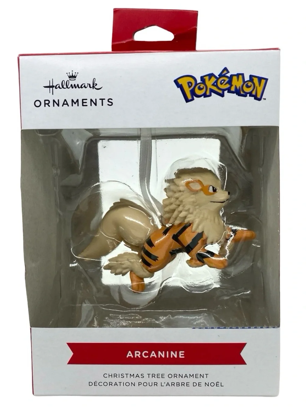 Hallmark Pokémon Arcanine Christmas Ornament New
